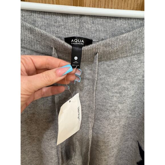 AQUA Cashmere Star Print Jogger Size XS - Picture 3 of 4